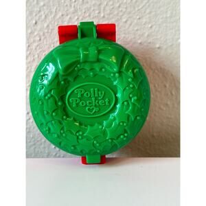 Vintage 1993 Bluebird Polly Pocket McDonald's Toy Christmas Wreath McDonalds